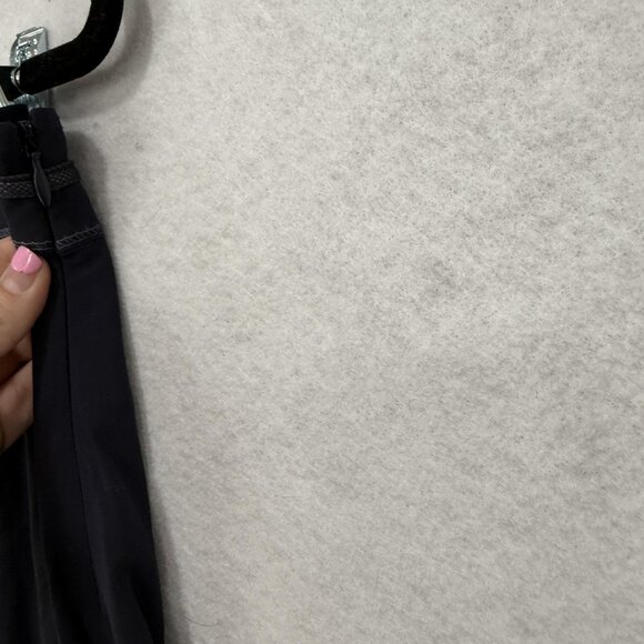 MC Planet Skirt Womens 40 Blue Layered Ruffle Hem Stretchy Zip France Boho Chic - Picture 4 of 10